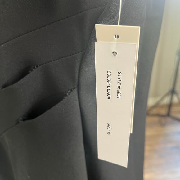 NWT Shelby & Palmer Black Sleeveless Dress Size 16 - Picture 6 of 11